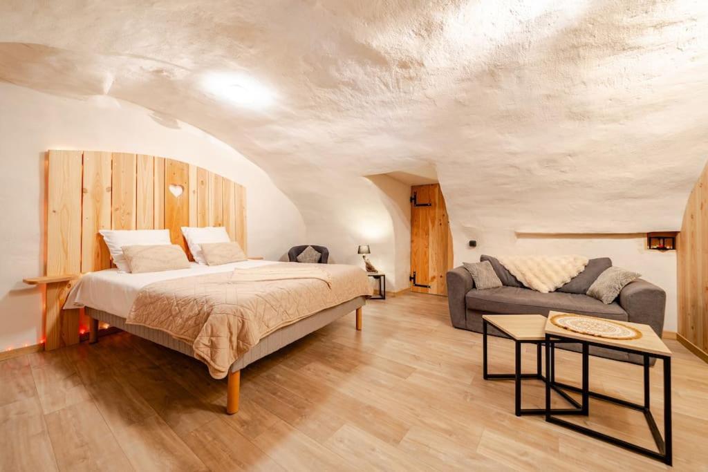 Nuit Romantique Avec Spa Privatif Meilhaud Exterior photo